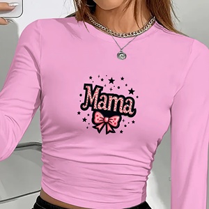 เสื้อแฟชั่นแขนยาวเสือดาวแม่ผู้หญิง - Product Image 3