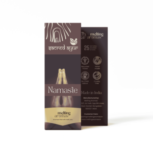 Bâtons d'encens NAMASTE Ultra Premium, parfum naturel, Agarbatti pour la prière, la méditation et l'aromathérapie - Product Image 1