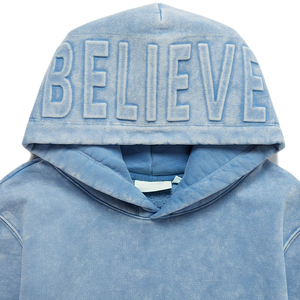 Hoodie professionnel pour femme, tricoté pour l'hiver, personnalisé, en coton épais, délavé à l'acide, coupe oversize, coupe-vent - Product Image 3
