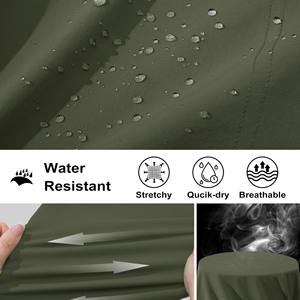 กางเกงขาสั้นเดินป่าสำหรับผู้ชาย สีพื้น กางเกงขาสั้นเดินป่ากลางแจ้ง น้ำหนักเบา แห้งเร็ว ดีไซน์หลากหลาย เอวยางยืด กางเกงขาสั้นเดินป่าสำหรับผู้ชาย - Product Image 3