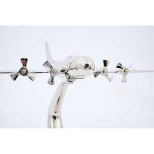 Modèle d'avion à hélices avec support, décoration moderne pour salon, articles cadeaux d'affaires - Product Image 6