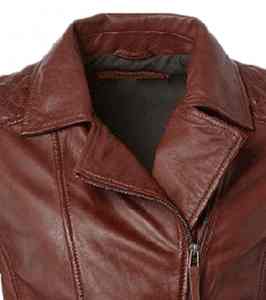 Custom Logo Cow <b>Suede</b> Leather Motorcycle <b>Jacket</b> for Women Waterproof Breathable Reversible Zipper Closure Short Length Custom - Product Image 6