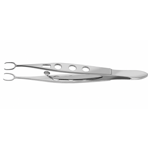 Pinzas Oftálmicas de Microcirugía de Doble Fijación Stephens, de Acero Inoxidable, para Cirugía Ocular, Certificadas CE ISO13485 - Product Image 2