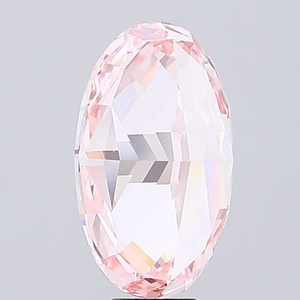 Piedra de Joyería Sintética con Certificación IGI, Claridad VVS2, 1 Quilate, Corte Ovalado, Color Rosa Intenso, Diamante Cultivado en Laboratorio, Pulido Excelente - Product Image 5