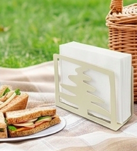 Porta Servilletas de Plástico Moderno con Diseño de Árbol, Estilo Nórdico, de Pie, para Uso en Mesa de Cocina y en el Hogar - Product Image 4