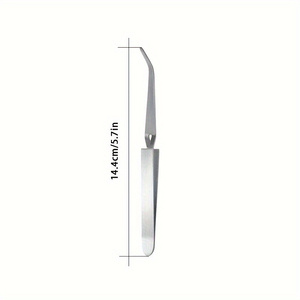High Precision Nail Shaping Clip Tweezer 14.4cm Nail <b>Edge</b> <b>Cutter</b> Curved Tip for Professional Manicure Pedicure - Product Image 1