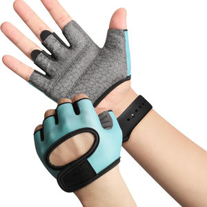 Mitaines d'entraînement pour hommes et femmes, pour la musculation, la gym et le fitness, légères, respirantes, à doigts courts - Product Image 2