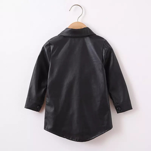 Chaqueta de Cuero para Niños con Acabado Suave, Cómoda de Usar y Costuras Duraderas, Diseñada para Proveedores de Ropa al por Mayor - Product Image 2