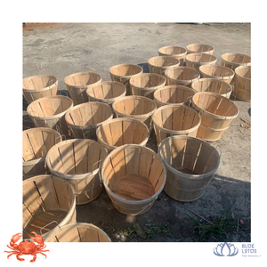 [MEJOR PRECIO] Cesto de Madera para Cangrejos, Ecológico, para Almacenamiento de Mariscos, Mercado de Frutas, Restaurantes, Granja Blue Lotus de Binh Thuan - Product Image 1