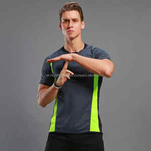 Juego de baloncesto Árbitro de baloncesto profesional Desgaste Camisa Transpirable Absorción de sudor Cuello en V Camiseta de manga corta de calentamiento - Product Image 5