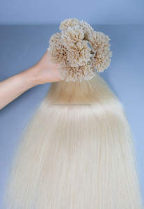 U Tip Hair Extensions de cheveux humains bruts du Vietnam Prix de gros de cheveux naturels de qualité supérieure de l'usine - Product Image 5