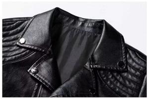 Premium <b>Men's</b> Pure <b>Leather</b> <b>Jacket</b> Modern Zipper Style Fashion Streetwear Outerwear - Product Image 3