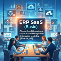 Desarrollo de Plataforma ERP SaaS Básica, Solución de Software de Planificación de Recursos Empresariales Basada en la Nube