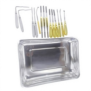 Acier inoxydable de la plus haute qualité, entièrement personnalisé, manuel, certifié CE, classe II, réutilisable, pour lifting facial, endoscopique, sourcils et nez - Product Image 1
