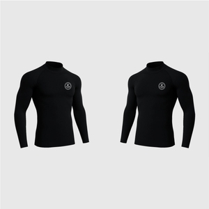 เสื้อรัดรูปป้องกันรังสียูวีสำหรับผู้ชาย ระบายอากาศได้ดี คอเต่า แขนยาว ผ้าหนา - Product Image 6