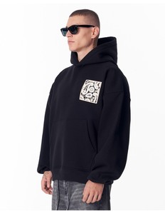 Sweat à capuche de haute qualité 100% coton, style streetwear, anti-rétrécissement, pour hommes, en vente à bas prix - Product Image 3
