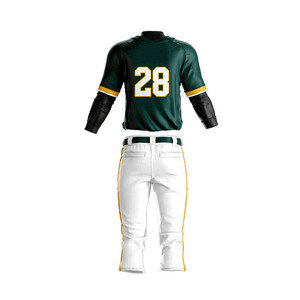 Uniforme de Béisbol Personalizado 2026, Ligero y Cómodo, Uniforme Deportivo de Béisbol para Venta en Línea - Product Image 2