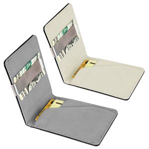 Portafoglio Unisex in Pelle PU con Blocco RFID, Sottile, Bifold, Porta Carte di Credito e Fermasoldi - Product Image 1