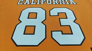 Custom Game Day Cropped American Football Jersey Women Fans Design Mesh College Team Stitched Cheerleading Crop <b>Top</b> Shirts - Product Image 4