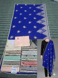 Wholesale 12 Colors Long African Chiffon Hijab <b>Scarf</b> <b>Women</b> Muslim Ethnic Shawl Floral Embroidery Rhinestone Headscarf Breathable - Product Image 6