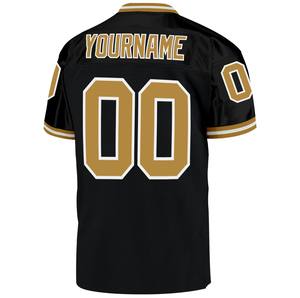 Camiseta de Fútbol Retro con Cuello en V y Logotipo Personalizado, 100% Poliéster, Manga Corta, Talla Grande - Product Image 2