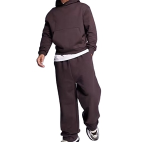 Conjunto deportivo para hombre, chándal para correr, ropa de gimnasio, ropa deportiva, chándal con capucha, chándal personalizado, chándal transpirable, conjunto deportivo informal, conjunto de fitness. - Product Image 1