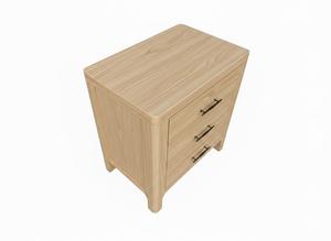 Mesa de Centro Moderna con 3 Cajones, MDF de Acacia, Chapa de Acacia, Marca KP, 1 Año de Garantía - Muebles de Salón, Mesa Auxiliar/Mesita de Noche - Product Image 5