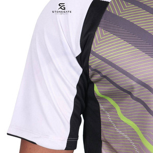 Camiseta Deportiva Sublimada Personalizada al por Mayor para Hombre, Manga Corta, Cuello Redondo, Transpirable, de Secado Rápido, Ropa Deportiva 2026 - Product Image 4