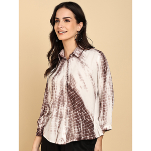 Camisa Elegante de Manga Larga para Mujer, de Alta Calidad, con Cuello Elegante, para Ocasiones Nocturnas, a Precio de Mayoreo por Proveedor - Product Image 1