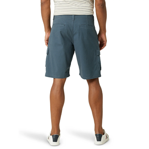 Shorts cargo décontractés pour hommes grande taille couleur olive coupe ajustée design personnalisé couleur unie multi-poches séchage rapide respirant - Product Image 6