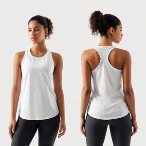100% Polyester <b>Singlet</b> Tank Tops <b>Women</b> High Quality Sleeveless Gym Wear Tank Tops Ladies Workout Fitness Tank Tops <b>Women's</b> - Product Image 2
