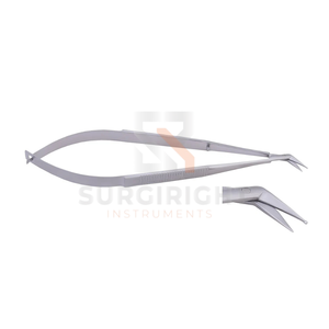 Ciseaux de micro-chirurgie courbés, instrument microchirurgical certifié CE, outil de précision en acier inoxydable, ensemble de gynécologie chirurgicale Blush - Product Image 6