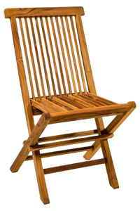Chaise pliante Luxie en bois massif, écologique, durable, design traditionnel, pieds pliables, dossier en bois creux, mobilier pour la maison - Product Image 6