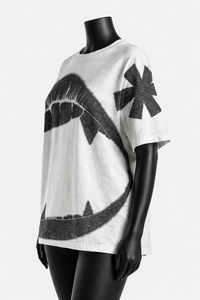 Camiseta Gráfica Oversize de Alta Calidad para Mujer, Estampado de Algodón, Estilo Urbano, Ajuste Holgado, Manga Corta, Casual, Precio Económico, OEM Personalizado - Product Image 2