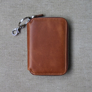 Portefeuille utilitaire en cuir véritable, conçu pour le rangement des clés et la commodité quotidienne, porte-clés en cuir, organiseur de clés de voyage - Product Image 4
