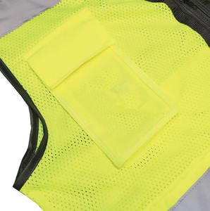 Chaleco de Seguridad Transpirable y Personalizable de Alta Visibilidad para Hombre, con Diseño Reflectante, Múltiples Bolsillos y Logotipo - Product Image 2