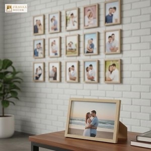 Bamboo <b>Floating</b> Photo <b>Frame</b> Wholesale | Eco-Friendly Minimalist Design | Aqdus Saleem - Product Image 4