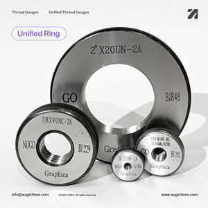 Calibrador de Roscas Unificado UN UNC UNF UNRF UNEF UNS UNJ UNJC UNJF UNJEF 2A de 1mm a 500mm, Medición de Roscas de Alta Precisión y Calidad - Product Image 5