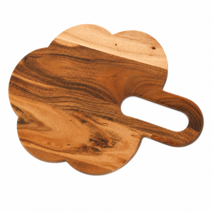 Planche à découper en bois artisanale en forme de nuage |   Planche à servir et à découper de qualité supérieure avec poignée - Product Image 2