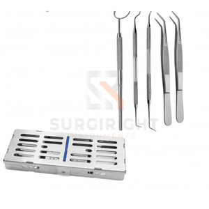 Kit de Reparación Dental de Acero Inoxidable, Juego de Instrumentos para Restauración Dental, Uso Clínico, por SurgiRight - Product Image 5