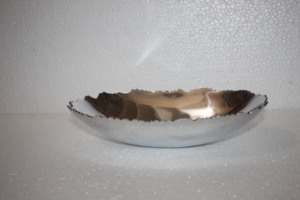 Forme ovale en aluminium Bol fait à la main en gros Bol à fruits de luxe pour hôtel et restaurant Bols de table en métal - Product Image 4