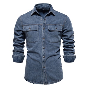 Chaqueta Vaquera Unisex Nueva 2025, Directo de Fábrica, Tallas Grandes, Temporada de Invierno, Cuello Alto, 100% Algodón, Transpirable, Secado Rápido - Product Image 5