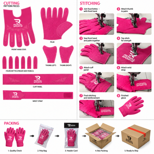 RONAL SPORTS High Quality Full Finger Unisex Cycling <b>Gloves</b> for BMX MTB <b>MX</b> Motocross Breathable Polyester Cotton Buckle Closure - Product Image 5