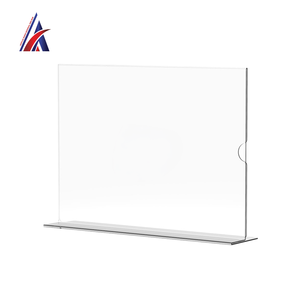 Présentoir de table en acrylique double face A4 pour menu et brochure, support de signalisation OEM B2B, meilleur fournisseur - Product Image 4