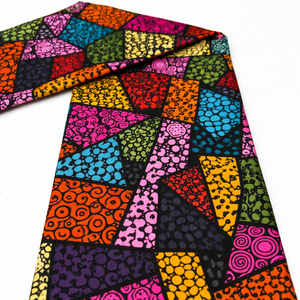 Tissu Ankara en Coton Pur Imprimé Wax Africain de Qualité Supérieure pour Robes, Jupes, Chemises, Matériaux de Couture et Artisanat de Mode - Product Image 2