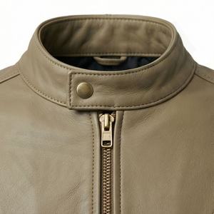 Veste en cuir pour homme NAI-0468A, style motard, manteau tendance, vente en gros, vêtements de protection pour la moto, couleur personnalisable - Product Image 4