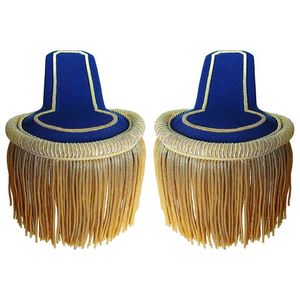 Épaulettes à franges pour uniformes de cérémonie, épaulettes et épaulettes d'épaule méticuleusement conçues pour uniformes formels - Product Image 4