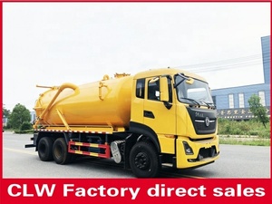 Camion de nettoyage des eaux usées DongFeng 6X4 20CBM diesel <span class=keywords><strong>pour</strong></span> le vidage des fosses septiques - Product Image 2