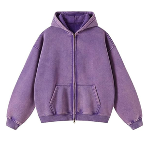 Oversized Streetwear Blank Hoodie - Product Image 1