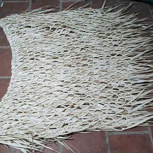 Vietnam 2m Palm Umbrella Handcrafted Palm Leaf Thatch Bamboo <b>Frame</b> for Outdoor Beach Resort Shade Decoration - Product Image 1